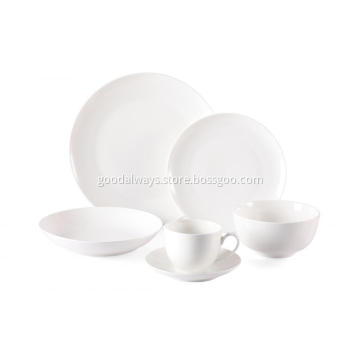30 Piece New Bone Ceramic Low Qty Dinnerware on sale